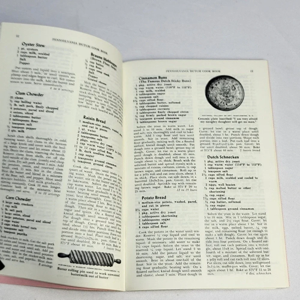 Pennsylvania Dutch Cookbook Fine Old Recipes Vintage Amish Mennonite 1987